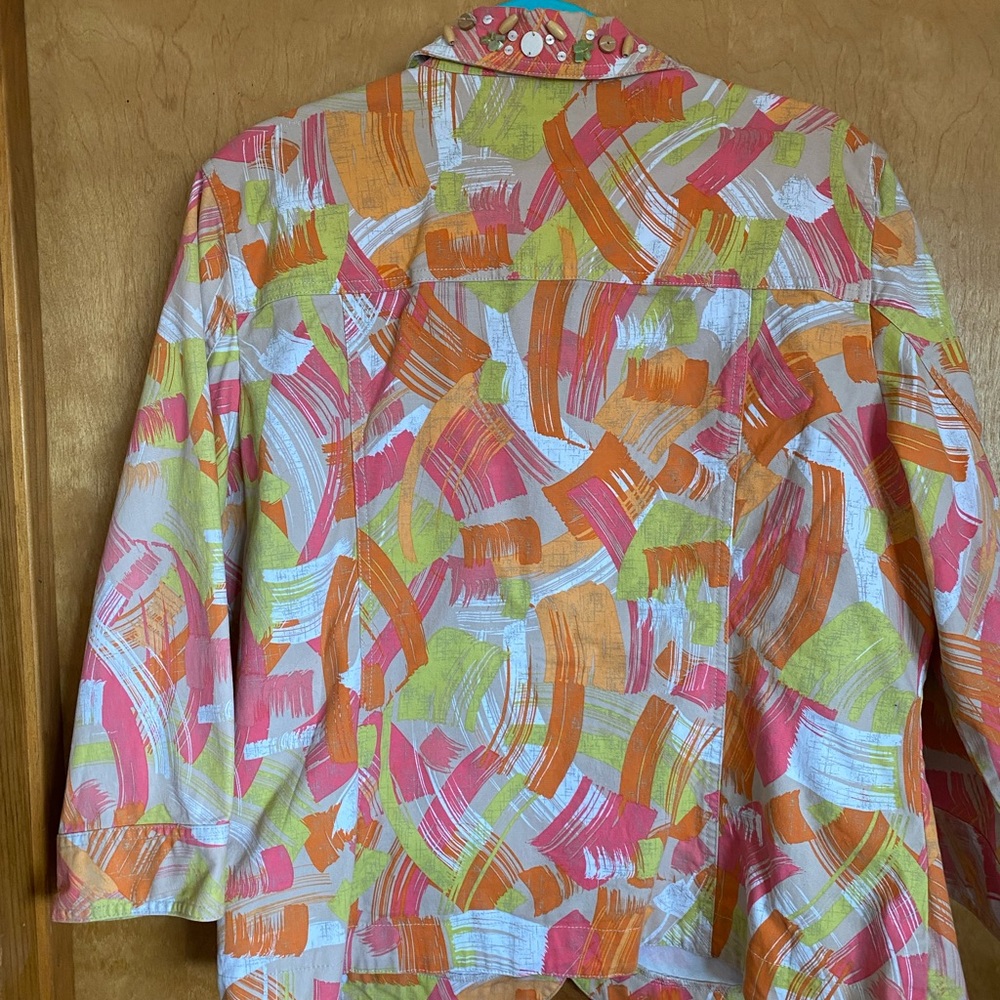 Ruby Rd. Multicolor Jacket 18w - image 2